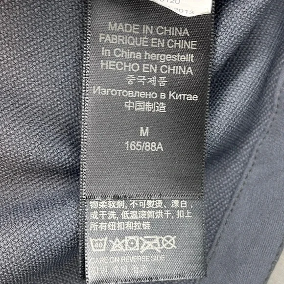 Marmot Womens Medium Gray Turquoise M3 Softshell Jacket Full Zip Hiking - Picture 5 of 6